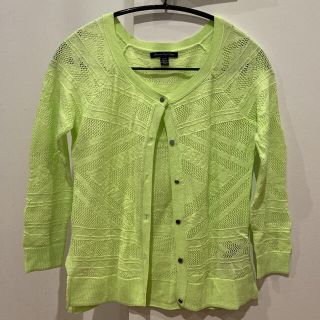 アメリカンイーグル(American Eagle)のused☆アメリカンイーグル☆カーディガン　グリーン　XS(カーディガン)