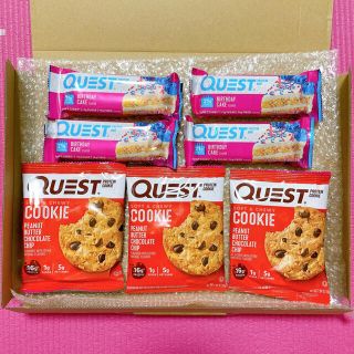 [未開封] QUEST プロテインクッキー&バー7点セット(プロテイン)