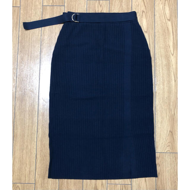 kumikyoku（組曲）(クミキョク)の組曲 組曲×Oggiリブタイトスカート レディースのスカート(ひざ丈スカート)の商品写真