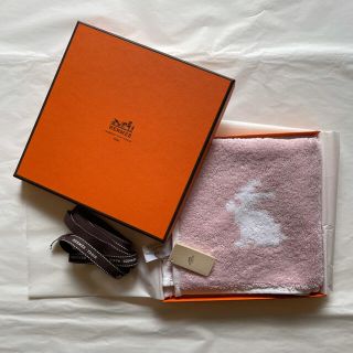 エルメス(Hermes)のHERMES エルメス スクエアタオル Animaux Pixel新品未使用品(おくるみ/ブランケット)