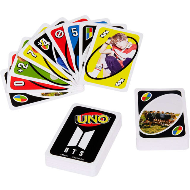 UNO BTS ウノ  エンタメ/ホビーのテーブルゲーム/ホビー(トランプ/UNO)の商品写真