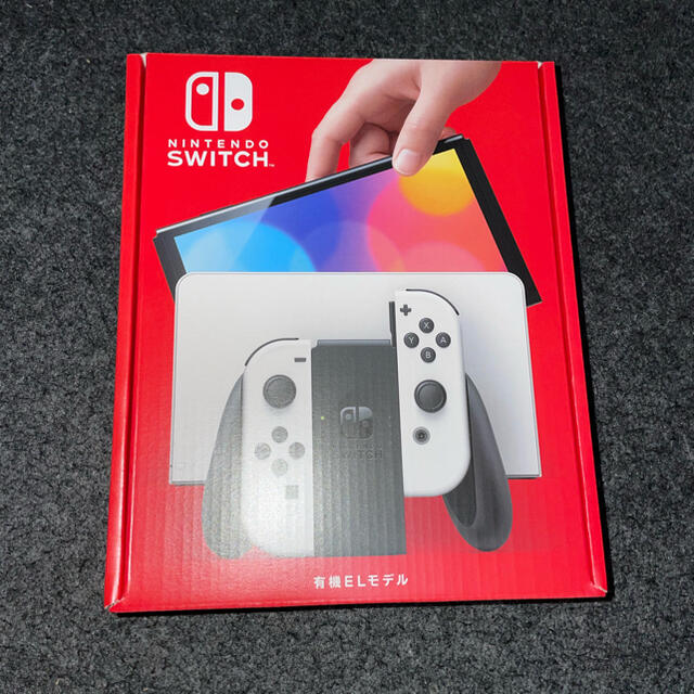 Nintendo Switch(ニンテンドースイッチ)のNintendo Switch NINTENDO SWITCH (ユウキELモデ エンタメ/ホビーのゲームソフト/ゲーム機本体(家庭用ゲーム機本体)の商品写真