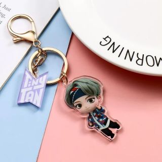 Tiny TAN  BTS 防弾少年団 V.ブイ キーホルダー(アイドルグッズ)