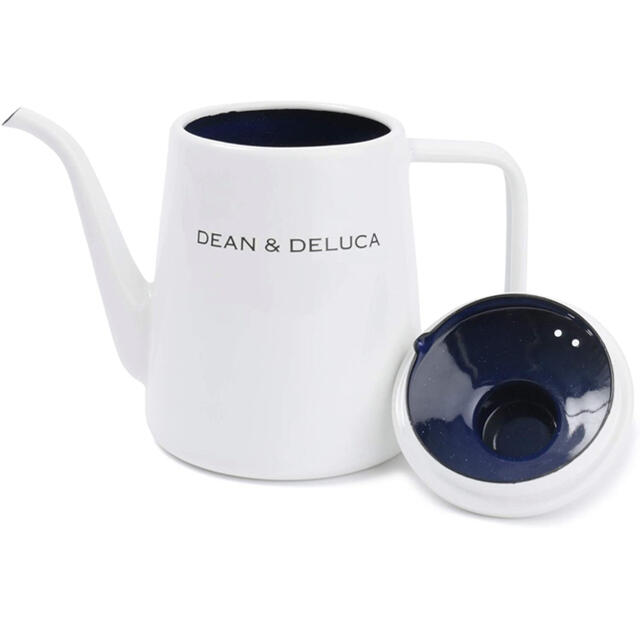 DEAN & DELUCA(ディーンアンドデルーカ)のdean & deluca ホーローケトル　1L  インテリア/住まい/日用品のキッチン/食器(調理道具/製菓道具)の商品写真