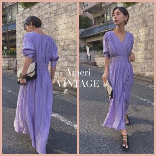 Ameri VINTAGE - AMERI CACHE COEUR DRESS ワンピースの通販 by Maple
