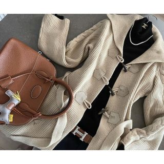 マックスマーラ(Max Mara)の☆ 彡マックスマーラ☆彡ダッフルデザインニットコート(ニットコート)