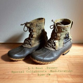 ダナー(Danner)の★手製リメイク　ビーンブーツ& ダナー Desert Accadia  合体(ブーツ)