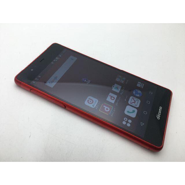 SIMフリーdocomo arrows Be F-05J レッド◆美品◆443