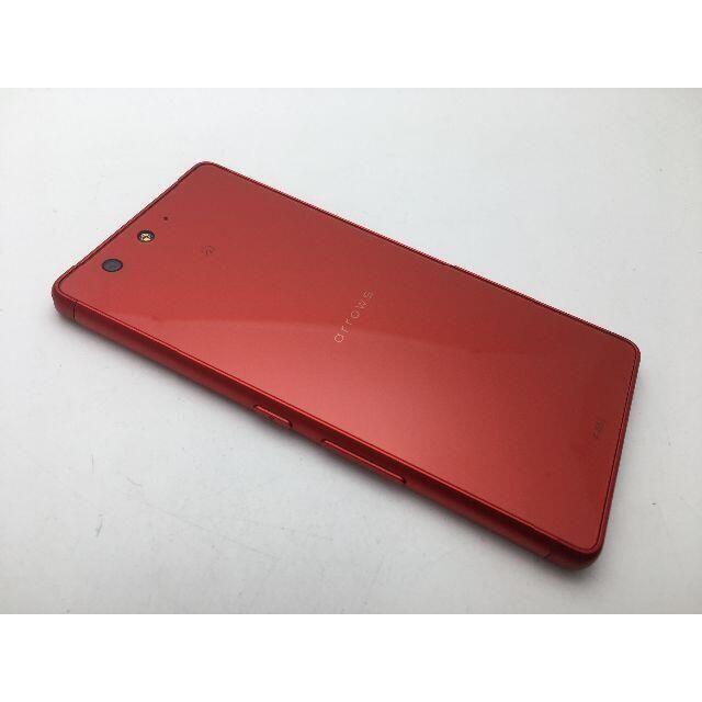 富士通(フジツウ)の618 SIMフリーdocomo arrows Be F-05J レッド◆美品◆ スマホ/家電/カメラのスマートフォン/携帯電話(スマートフォン本体)の商品写真