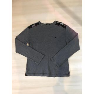 バーバリーブラックレーベル(BURBERRY BLACK LABEL)のバーバリーブラックレーベル⭐︎カットソー⭐︎グレイ⭐︎3(Tシャツ/カットソー(七分/長袖))