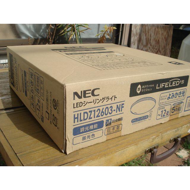 NEC(エヌイーシー)の【新品/未開封】NEC LEDシーリングライト/HLDZ12603-NF インテリア/住まい/日用品のライト/照明/LED(天井照明)の商品写真