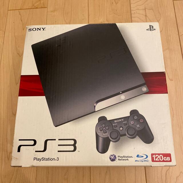 PlayStation3(プレイステーション3)のPS3 120GB コントローラー２つ、箱付 エンタメ/ホビーのゲームソフト/ゲーム機本体(家庭用ゲーム機本体)の商品写真