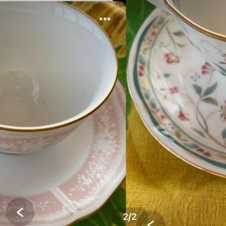 ノリタケ(Noritake)の珈琲カップ2点(食器)