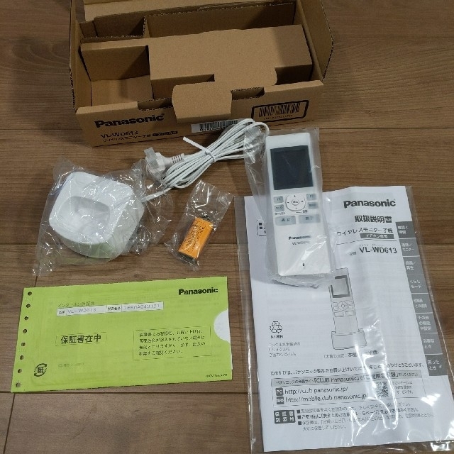 誠実】 Tom様専用 Panasonic ワイヤレスモニター子機 VL-WD613