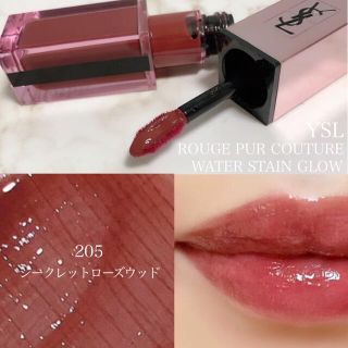 イヴサンローランボーテ(Yves Saint Laurent Beaute)のYSL ルージュ ピュールクチュール ヴェルニ ウォーターグロウ 205(口紅)