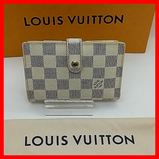 LOUIS VUITTON(ルイヴィトン)の【良品】ルイヴィトン ダミエ　ポルトフォイユ　ヴィエノワ　がま口　二つ折り財布 レディースのファッション小物(財布)の商品写真