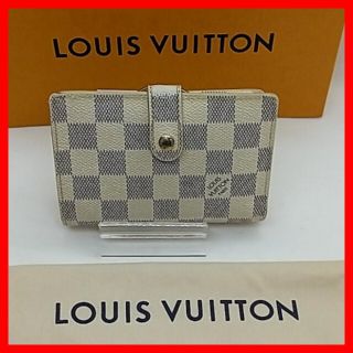 ルイヴィトン(LOUIS VUITTON)の【良品】ルイヴィトン ダミエ　ポルトフォイユ　ヴィエノワ　がま口　二つ折り財布(財布)