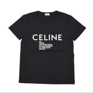 セリーヌ(celine)のCELINE Tシャツ ブラック ショッパー付(Tシャツ(半袖/袖なし))