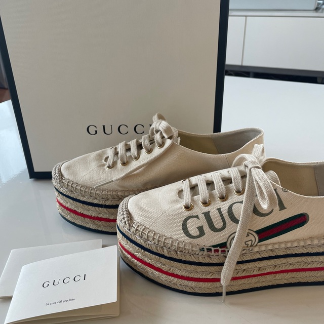 新品 GUCCI エスパドリーユ スニーカー | www.ancientvalley.ge