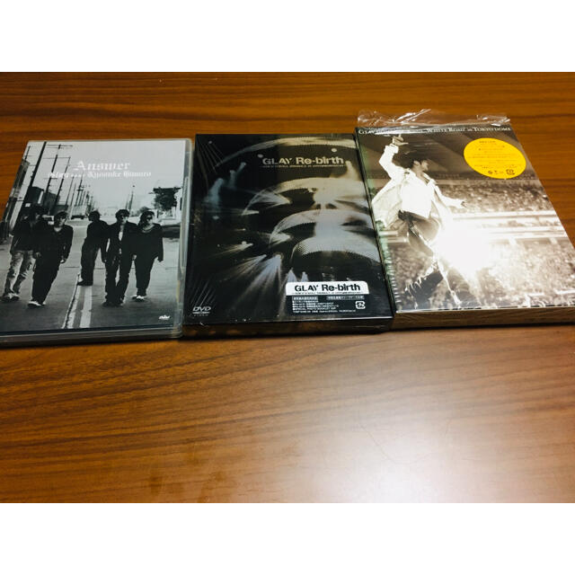 GLAY 10thAniLiveDVD + コラボsingle + 武道館DVD