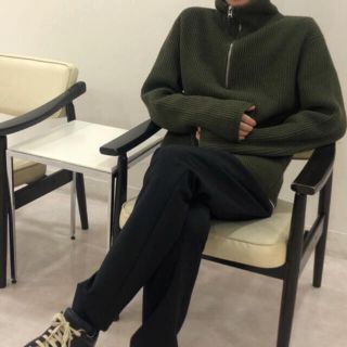 アクネ(ACNE)のacne studios ハーフジップ　ニット(ニット/セーター)