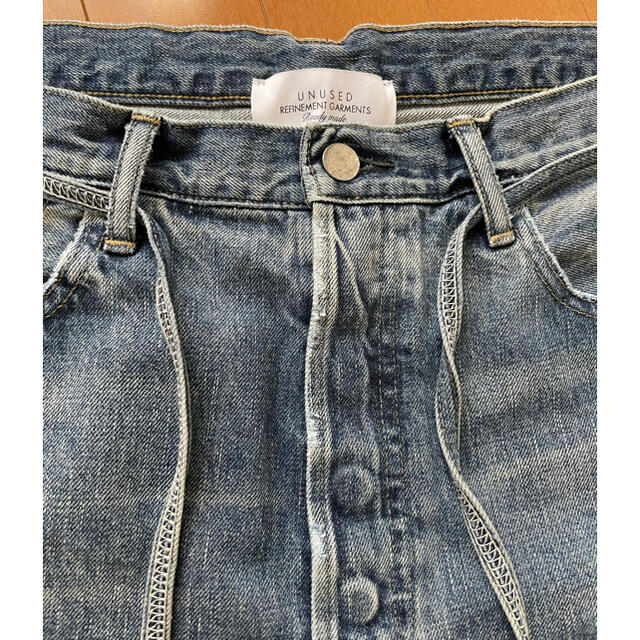 UNUSED(アンユーズド)のUNUSED 21AW   UW1002 Denim pant.  Size 4 メンズのパンツ(デニム/ジーンズ)の商品写真