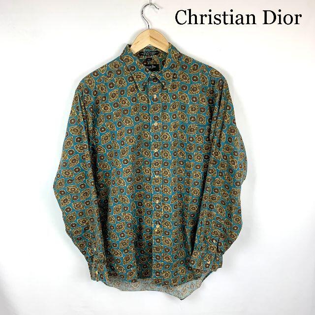 Christian Dior VINTAGE 総柄　長袖シャツ