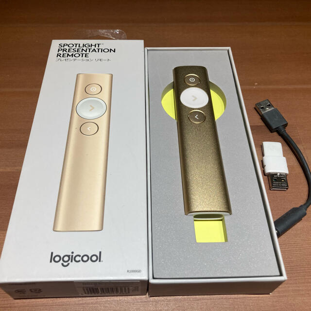 【売却済み】ロジクール ポインター R1000GD ゴールド プレゼンター | フリマアプリ ラクマ