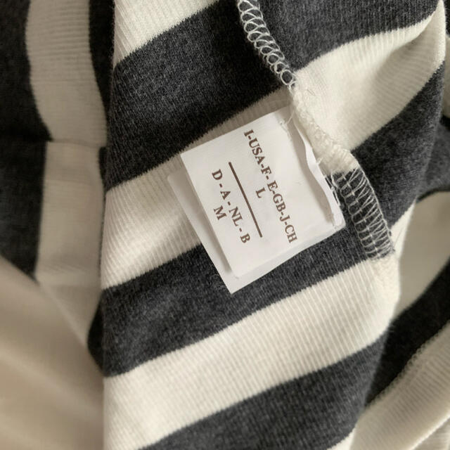 BRUNELLO CUCINELLI(ブルネロクチネリ)のBrunello Cucinelli ストライプトップス レディースのトップス(Tシャツ(長袖/七分))の商品写真