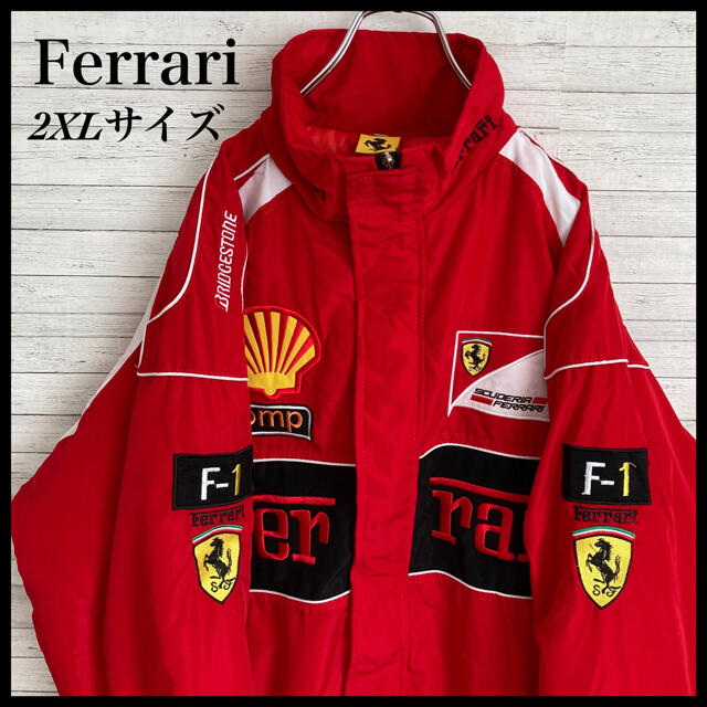 Ferrari - 【超激レア】フェラーリ レーシングジャケット☆刺繍ロゴ