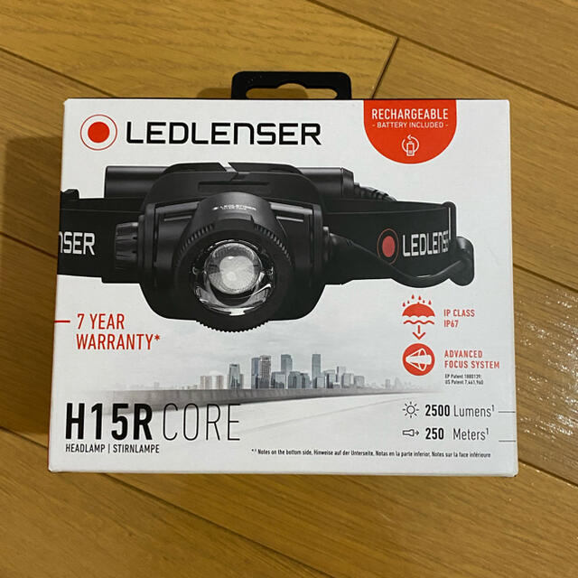 LEDLENSER(レッドレンザー)のレッドレンザー　H15R CORE 自動車/バイクのバイク(工具)の商品写真