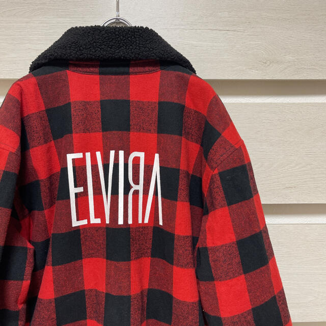 ELVIRA エルビラ ボアジャケット チェック | thebasehealth.com.au