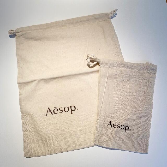 Aesop(イソップ)のAesop 巾着 2種 レディースのバッグ(ショップ袋)の商品写真