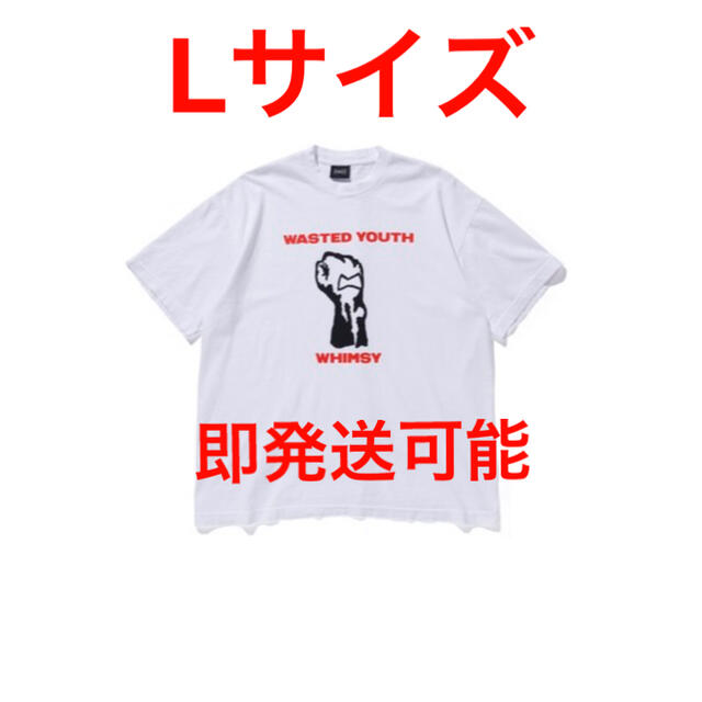 WHIMSY X WASTED YOUTH FIST TEE RED Lサイズ