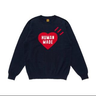 Sサイズ humanmade sweater heart knit sleeve(ニット/セーター)