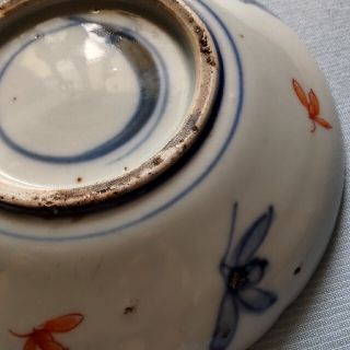 江戸幕末*明治*骨董*時代物!色絵皿*飾り皿として