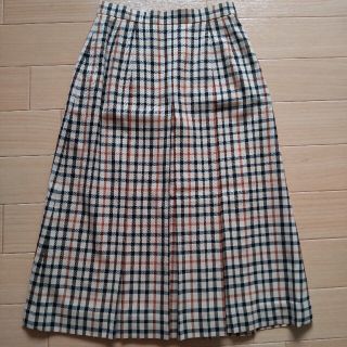 ダックス(DAKS)のDAKS ダックス チェックスカート(ひざ丈スカート)