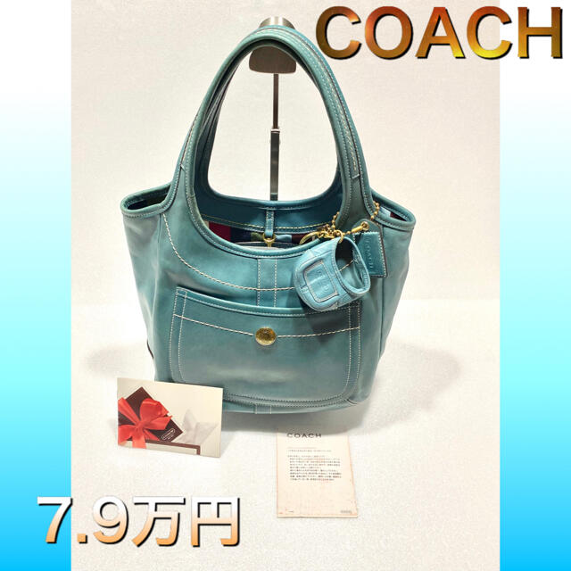 COACH　コーチ】 エルゴレザー トートバッグ　ショルダーバッグ　10743 | フリマアプリ ラクマ