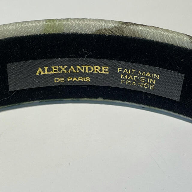 Alexandre de Paris(アレクサンドルドゥパリ)のALEXANDRE DE PARIS カチューシャ レディースのヘアアクセサリー(カチューシャ)の商品写真