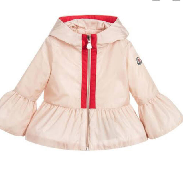 MONCLER(モンクレール)のguma様　Moncler Ranitea ピンク　ライトジャケット キッズ/ベビー/マタニティのキッズ服女の子用(90cm~)(ジャケット/上着)の商品写真