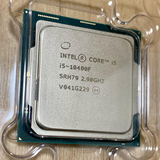 Intel core i5-10400F 【リテールクーラー付】