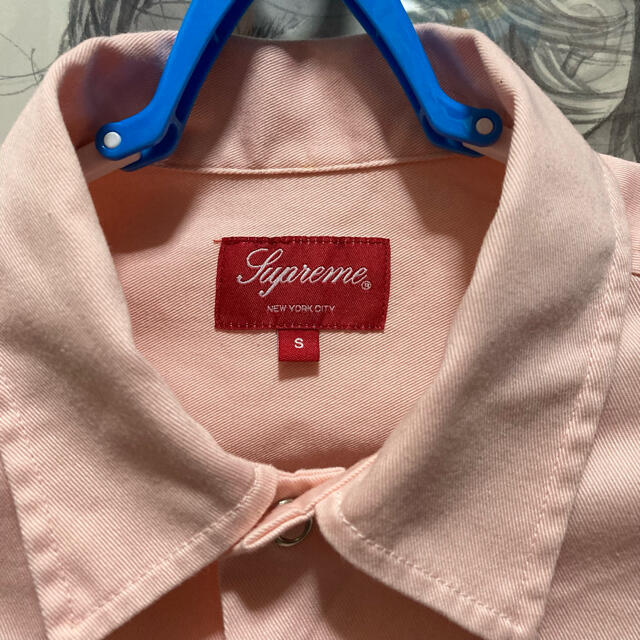 さらし supreme シュプリーム 2-Tone Work Shirt 20fw