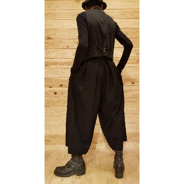 yohjiyamamoto　超ワイドウールギャバパンツ　　袴パンツ