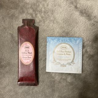 サボン(SABON)のSABON★サンプル（ヘアマスク、フェイスポリッシャー）(サンプル/トライアルキット)