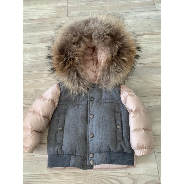 MONCLER(モンクレール)のなお5546様　moncler FRANCIS ベビー　ダウンジャケット キッズ/ベビー/マタニティのキッズ服女の子用(90cm~)(ジャケット/上着)の商品写真