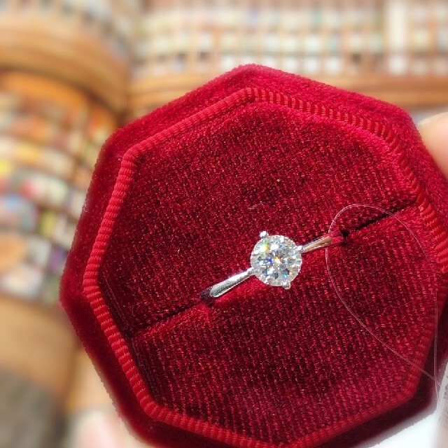 メーカー直送】 天然ダイヤモンドリング0.3ct k18の通販 by 天然