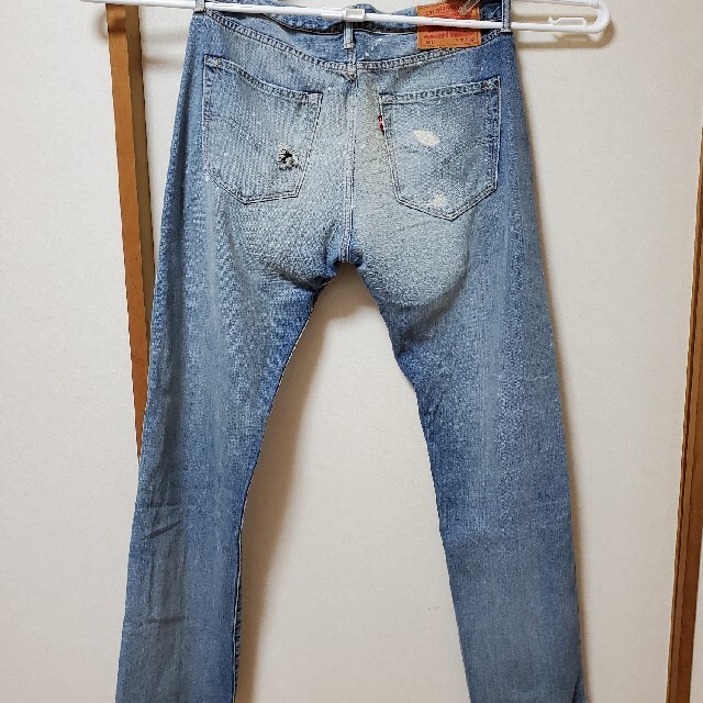 最大82％オフ！ リアルビンテージ加工 Levi's 47501 W31日本製復刻ジーンズ 624