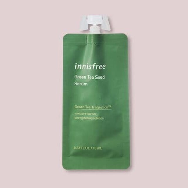 Innisfree(イニスフリー)のイニスフリー グリーンティーシードセラム 美容液 潤いブースターセラム  付録 コスメ/美容のスキンケア/基礎化粧品(ブースター/導入液)の商品写真