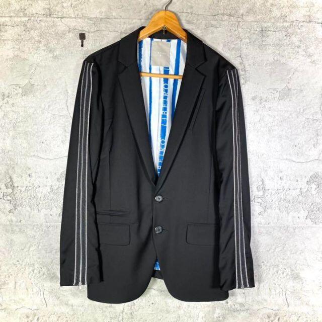 LIBEIRO】リベイロ (M) ジップ セットアップパンツ テーラードの LIBEIRO】リベイロ (M) ジップ セットアップパンツ テーラードの