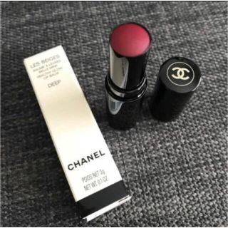 シャネル(CHANEL)のCHANEL リップ バーム ディープ 限定レ ベージュ ボーム ア レーヴル(リップケア/リップクリーム)